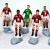 Subbuteo Andrew Table Soccer Torino FC 2016-17 only 12 figures,no bases,no box 